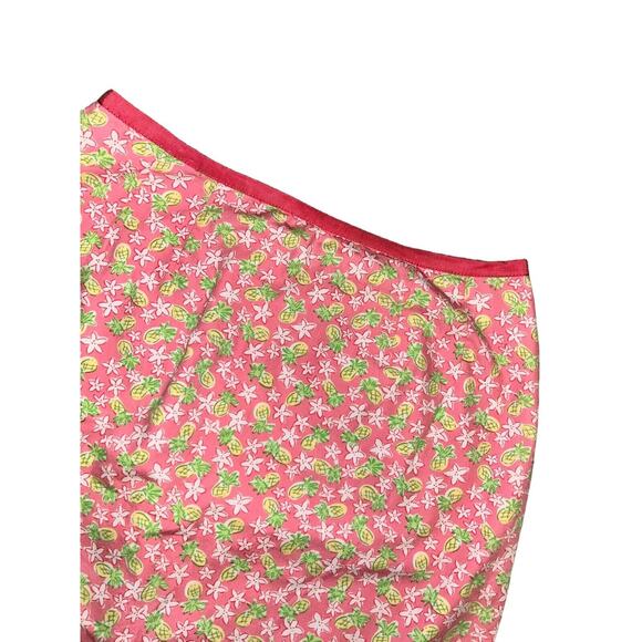 LILLY PULITZER Skirt ~ Pink Pineapple ~ VINTAGE White Label ~ Size 6 - Picture 3 of 9